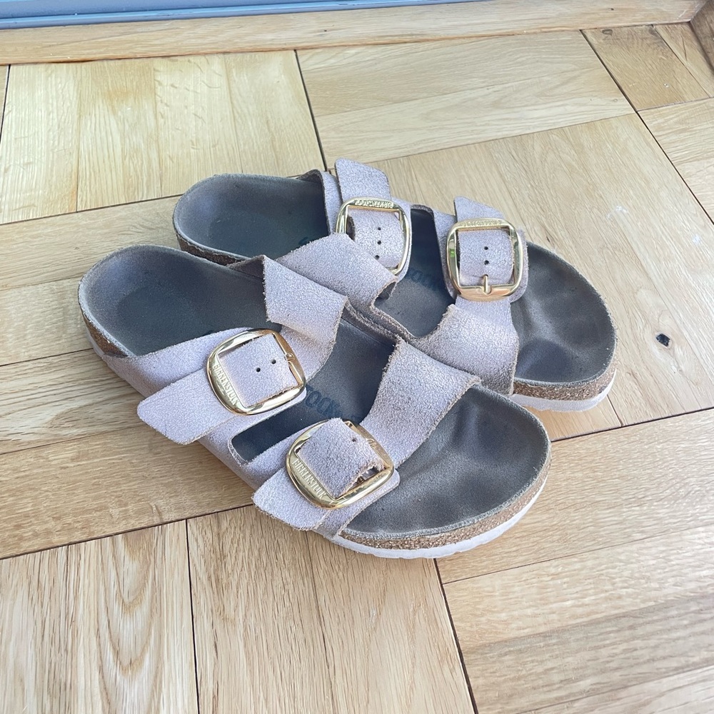 Pink Birkenstocks